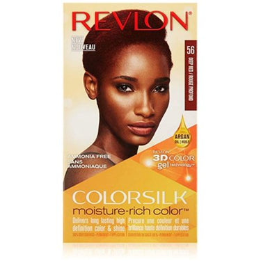 Revlon Colorsilk Moisture-Rich Color – 56 Deep Red / Intense Auburn – Ammonia-Free - ANNS BEAUTY SUPPLY